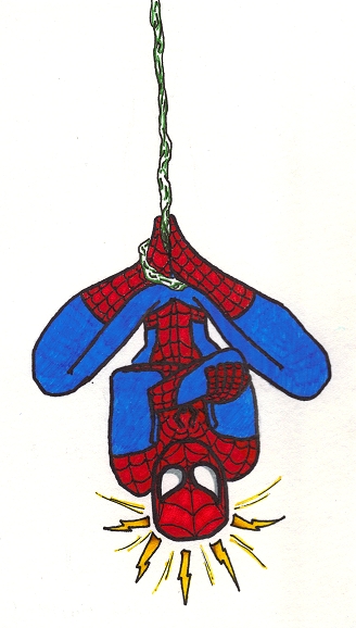 Spiderman Upside-Down by samuri_kid
