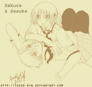 reliable" -sasusaku by sana-chan