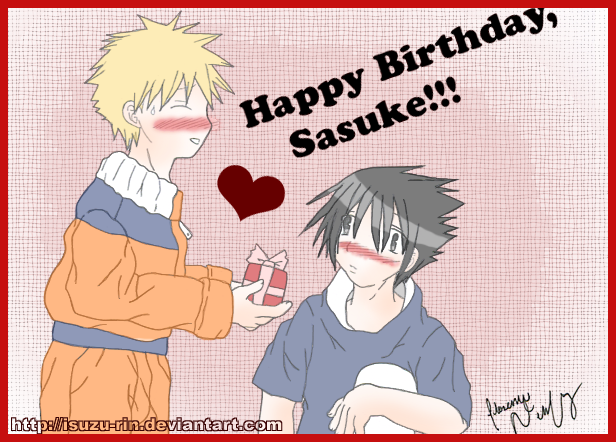 Happy (WAY BELATED) Birthday, Sasuke!! by sana-chan