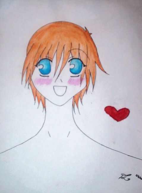Orange boy by sanako