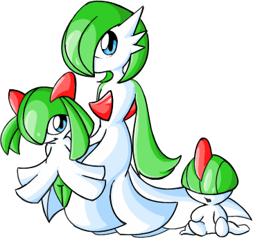 Ralts family by saphiregrl