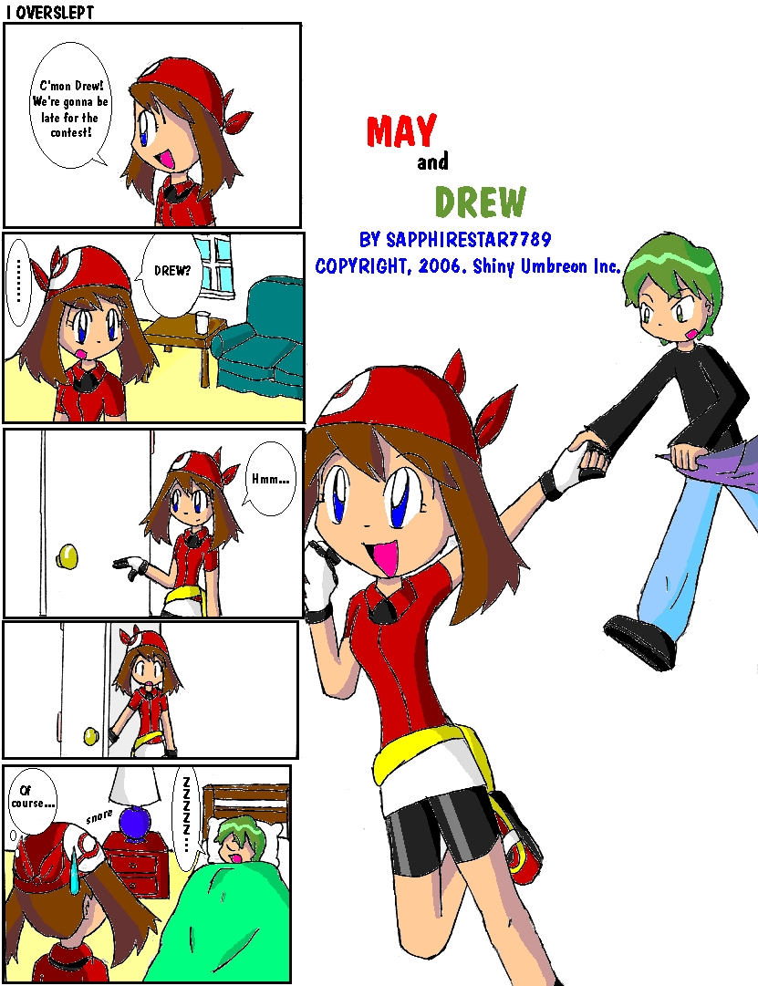 May Drew Comic 1 By Sapphirestar7789 Fanart Central
