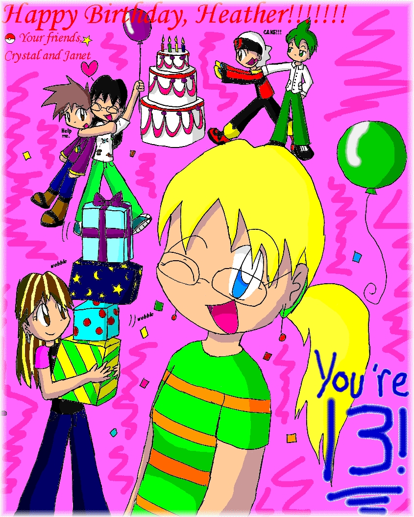 Happy Birthday Heather!! by sapphirestar7789