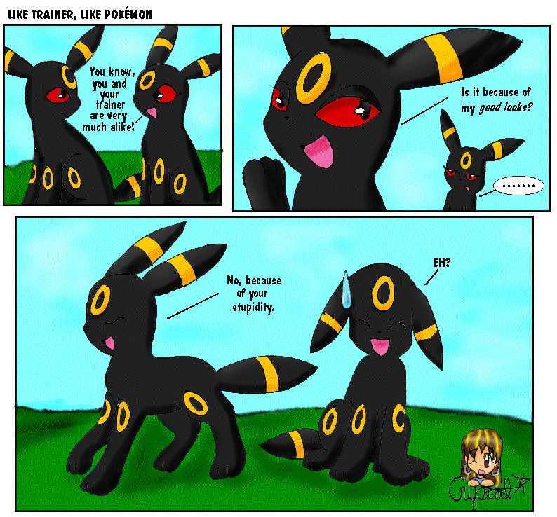 Umbreon Comic by sapphirestar7789