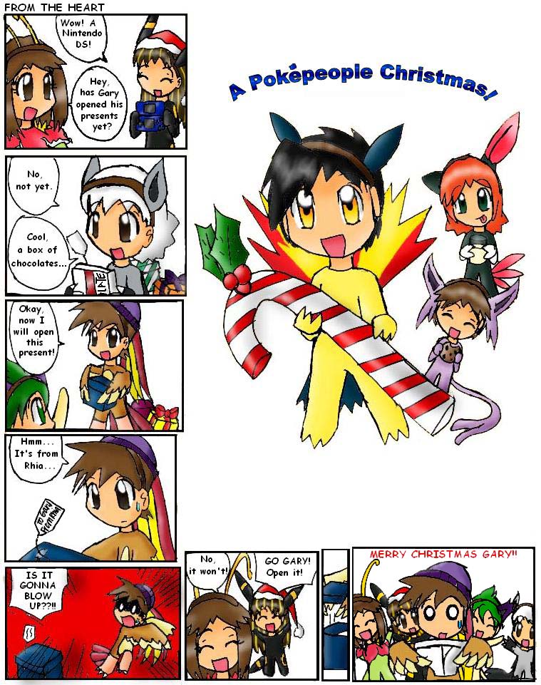 A Pokepeople Christmas! by sapphirestar7789