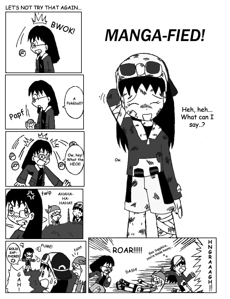 Manga-fied...again!! by sapphirestar7789