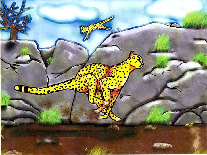 Cheeta in Color by sasuke4kun