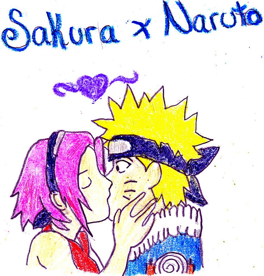 NARUTO AND SAKURA by sasukeisemo2006