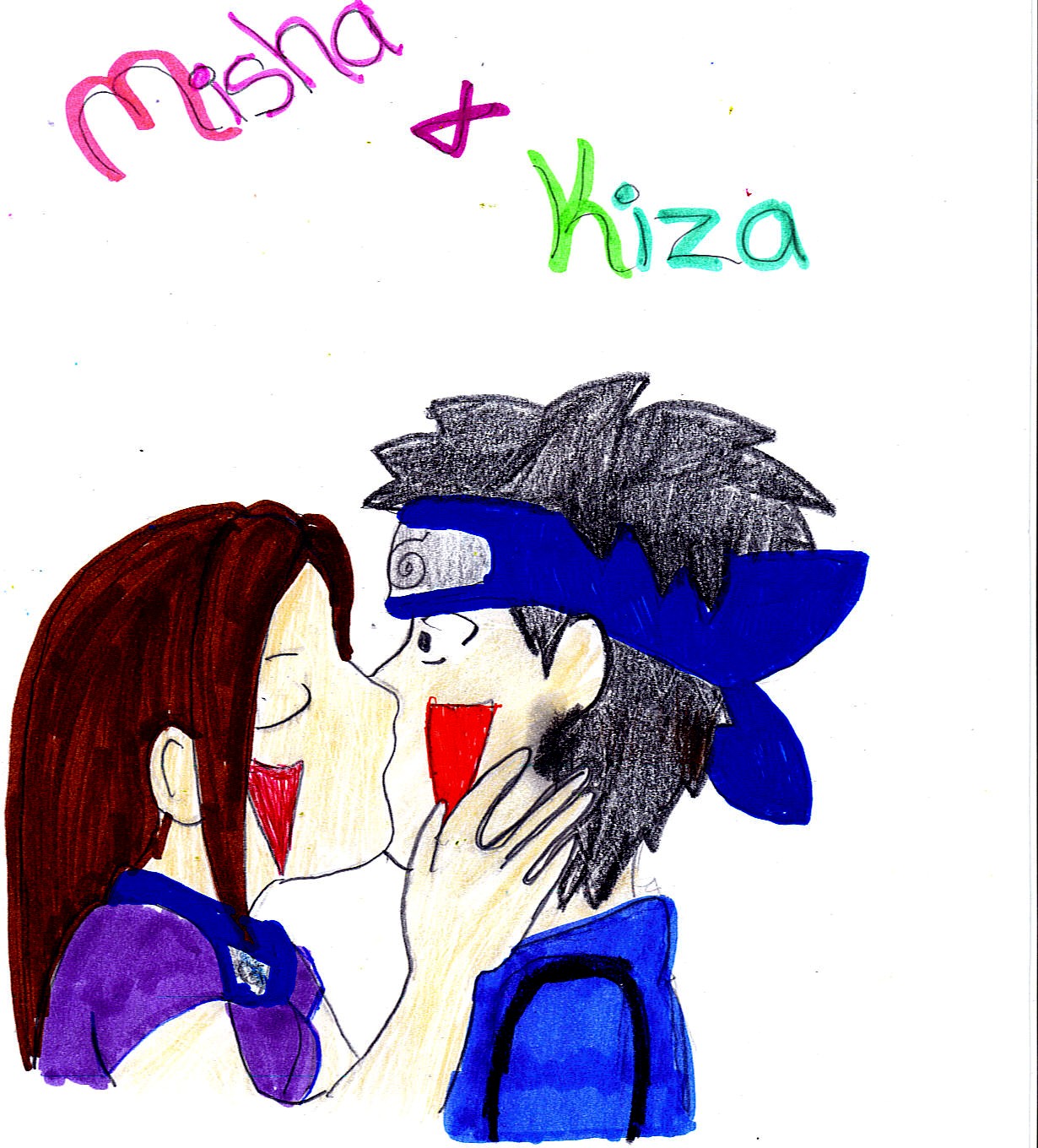 Kiza and Misha by sasukeisemo2006