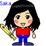 A cute pic of me Saka by sasukeishot