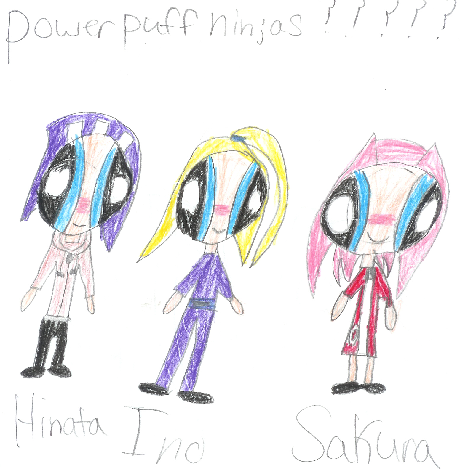 Power Puff Ninjas????? by sasukeishot