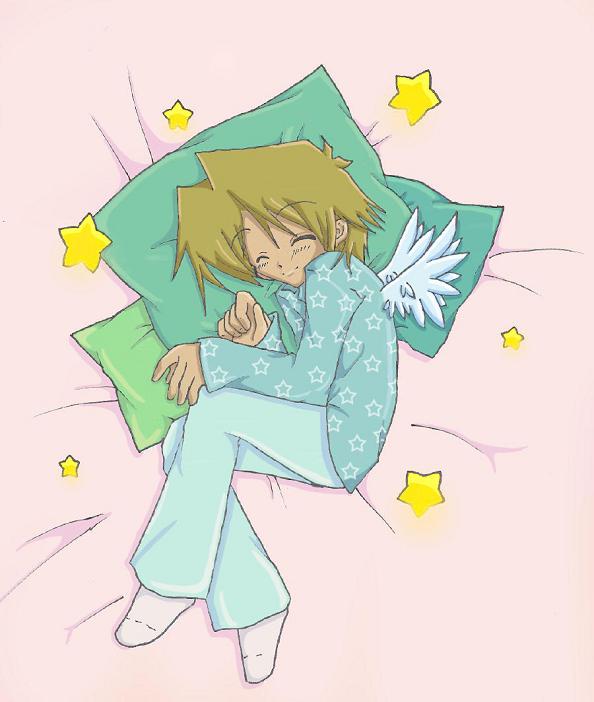 Good night my sleeping angel by satomisan