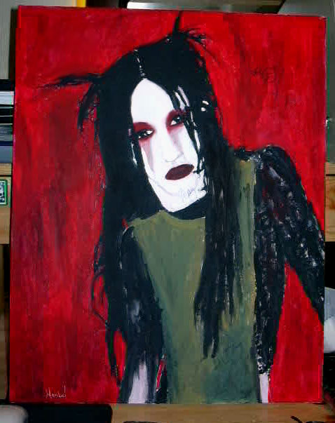 twiggy painting by satur9