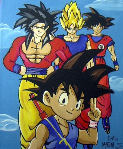Goku by satur9