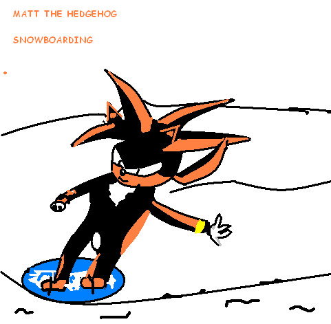 Matt the Hedgehog by saveusy2j