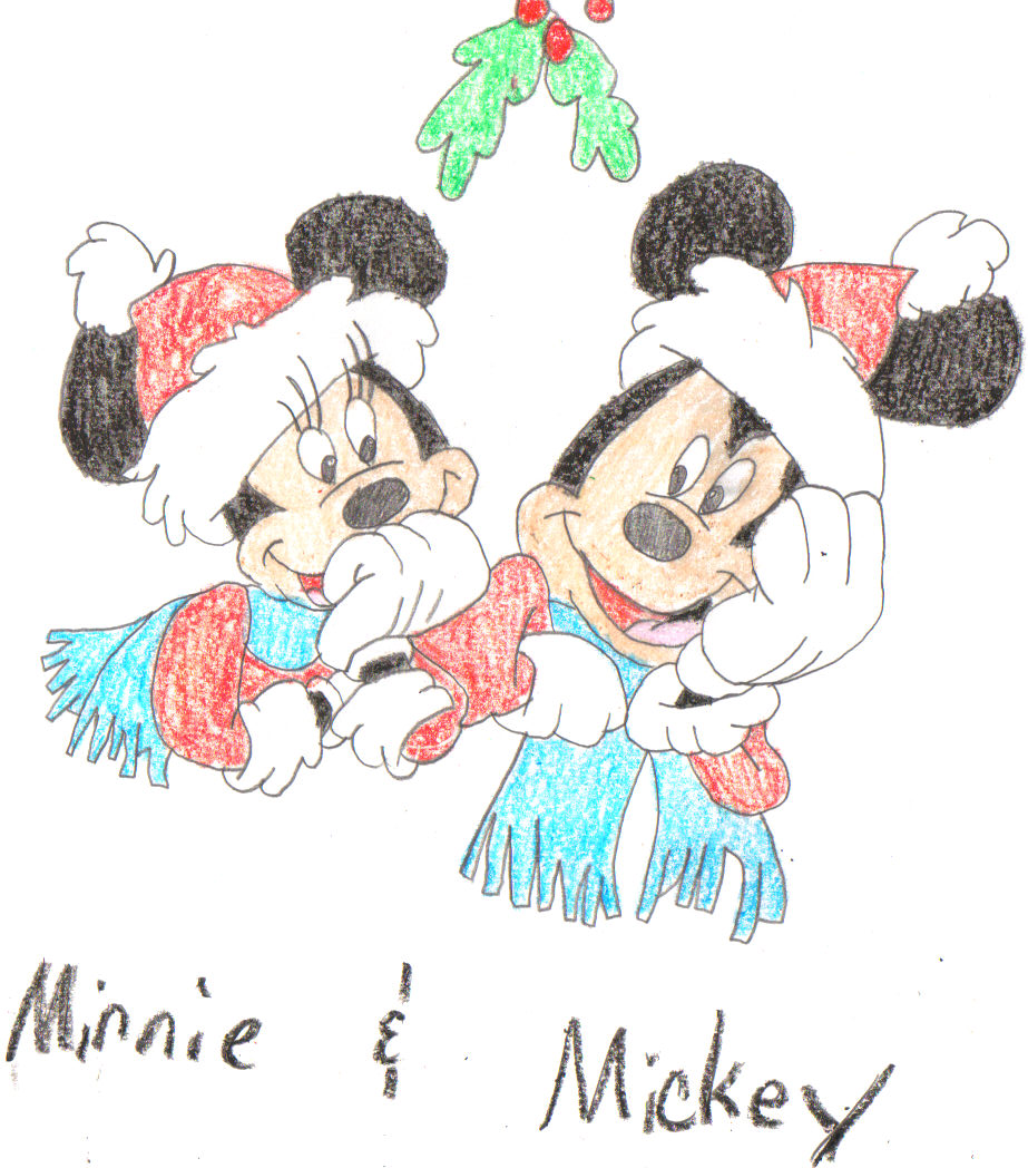 Mickey And Minnie (colored) by sbfan