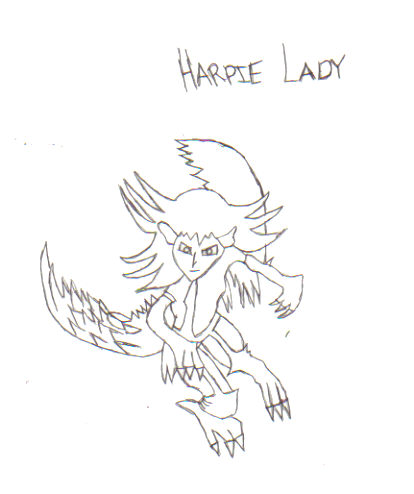 REQUEST-Harpie Lady for 1513 by sbfan