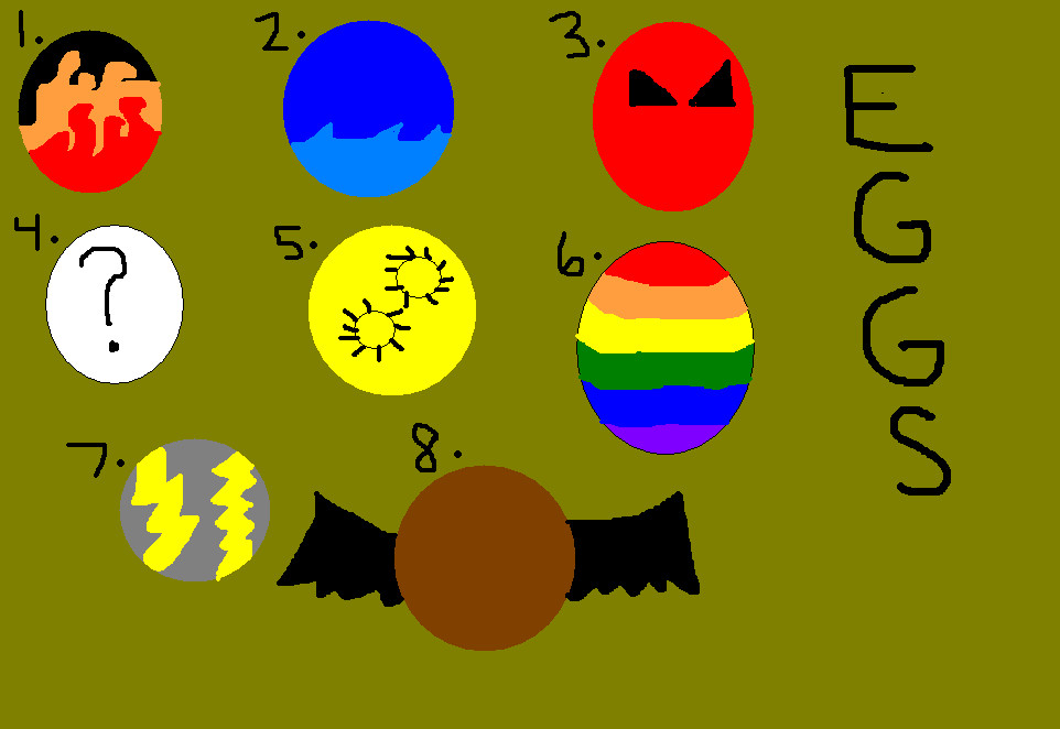 Creature Eggs for Adoption!*ALL ADOPTED* by sbfan