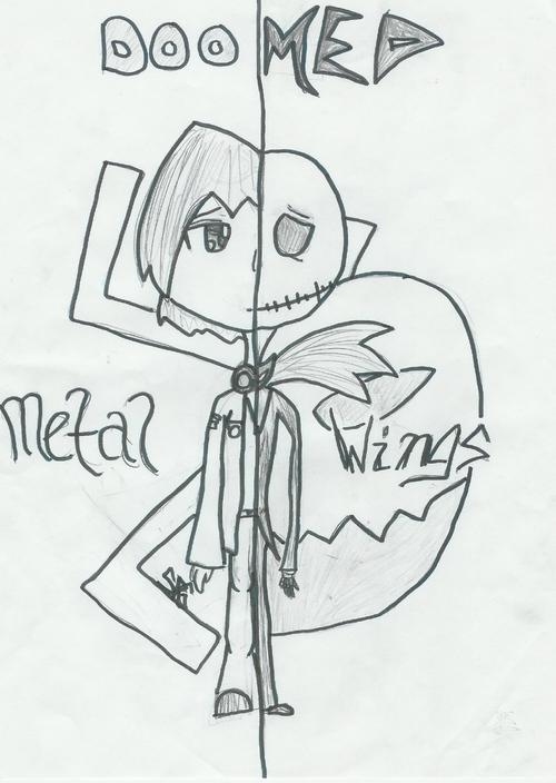 ++Doomed++ Metal Wings fan pic! by scary_pirate_girl