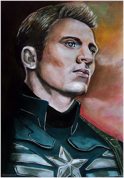 Captain America by scaryscenes