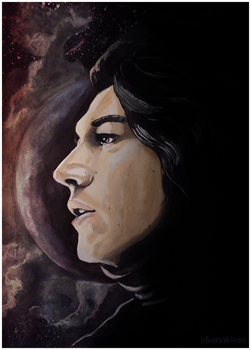 Kylo Ren by scaryscenes