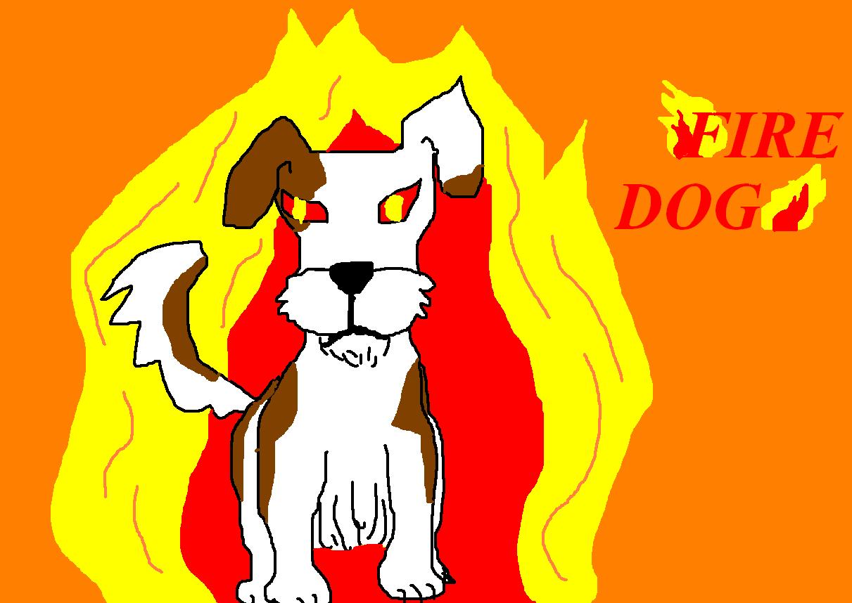 Fire Dog by schnauzer0toby