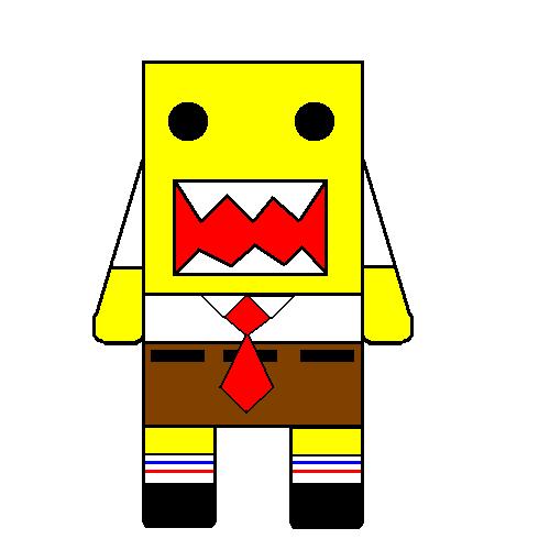 Spongebob Domo-Kun!! by sci00