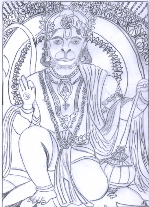 Hanuman by scififan25