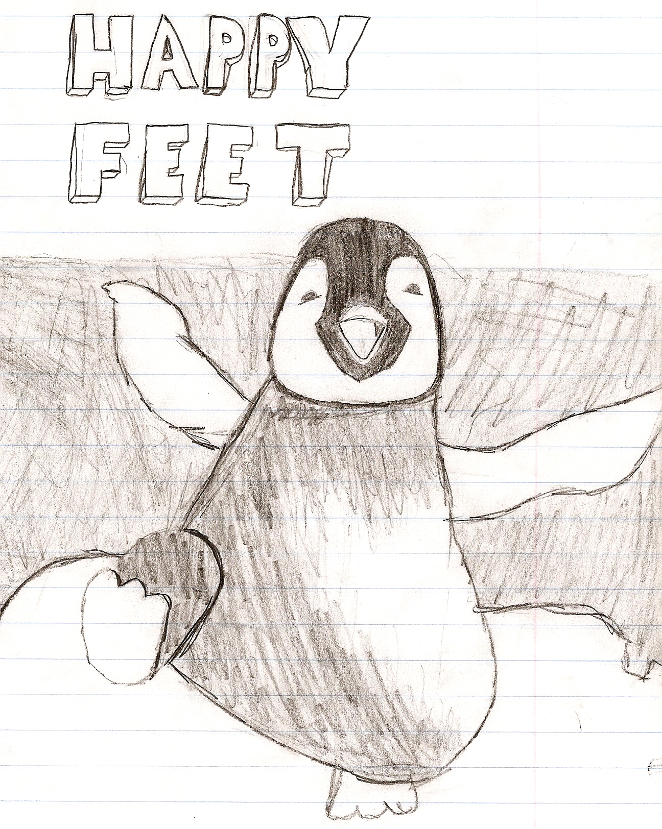 happy feet pic for my brother by scorpia14