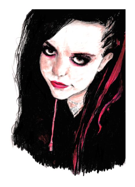 Pink :: Amy Lee by scribbled_image