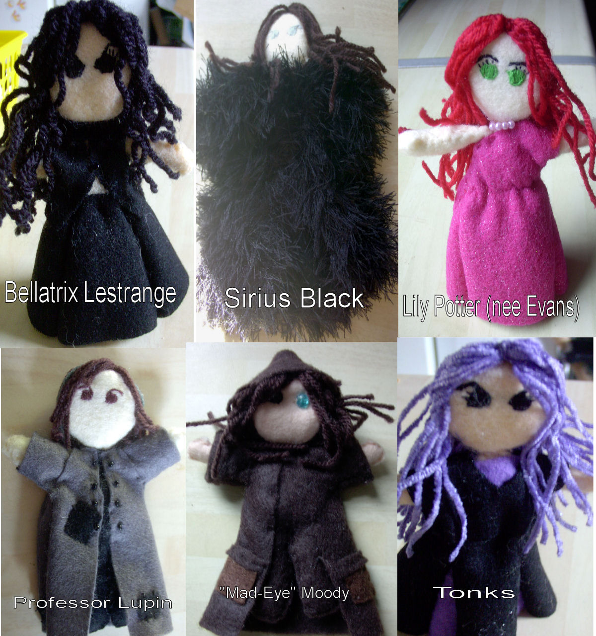 Harry Potter-style dolls by sdys15453