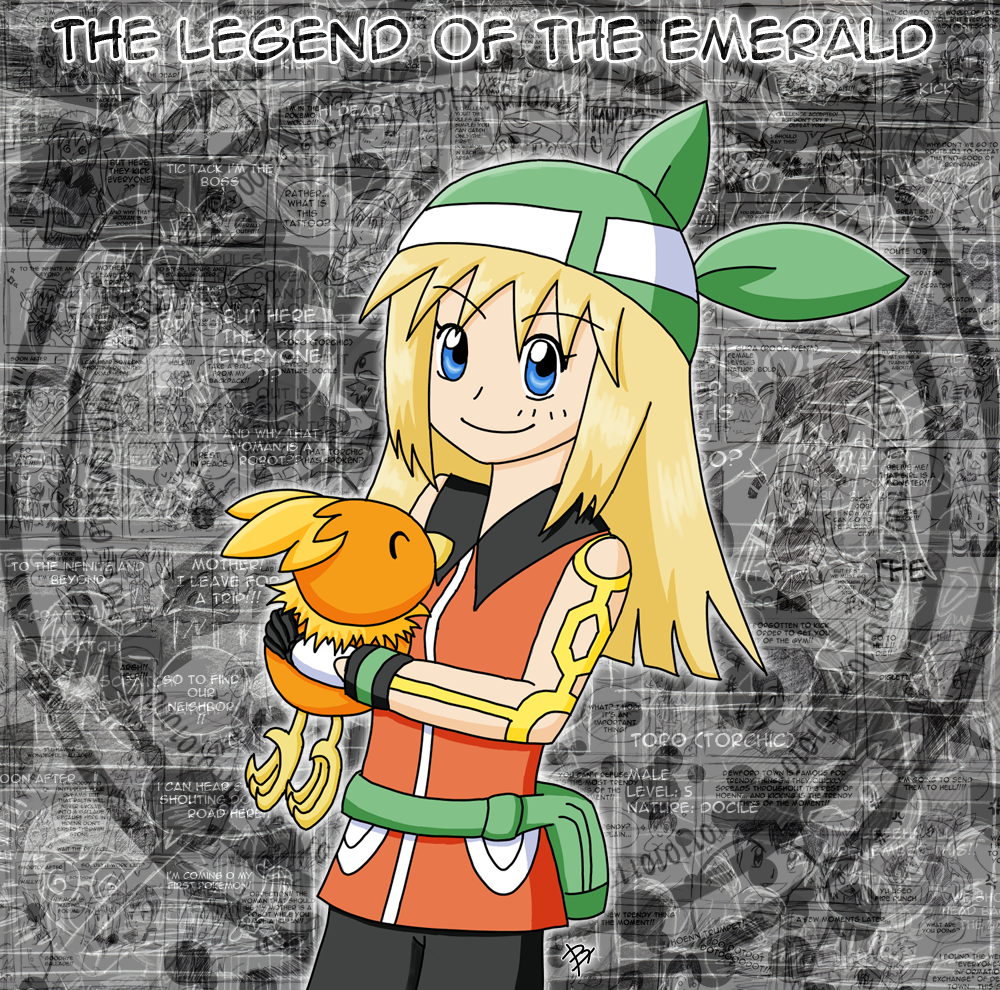 The Legend of the Emerald - Nuzlocke - Cover by seiryu6