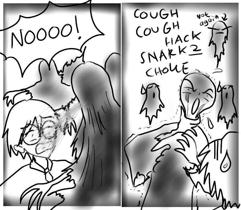 dementors kiss gone wrong by senorDiego3