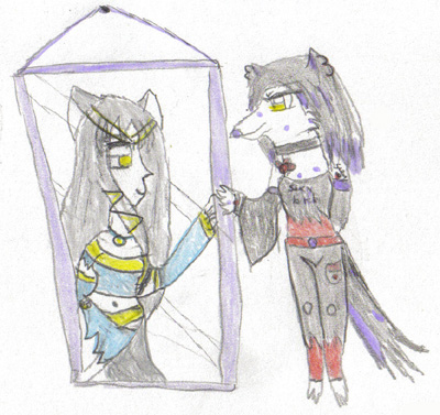 Look into the mirror by serenawolf
