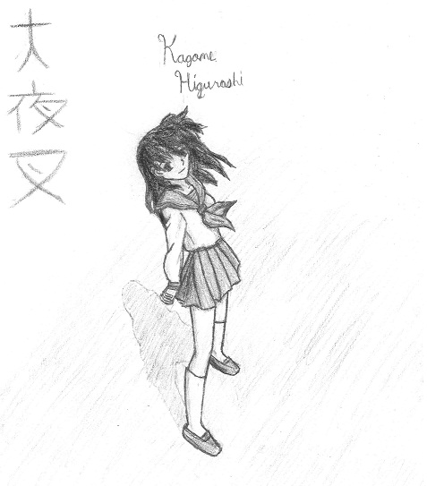 Kagome Higurashi by sessharanathedragon
