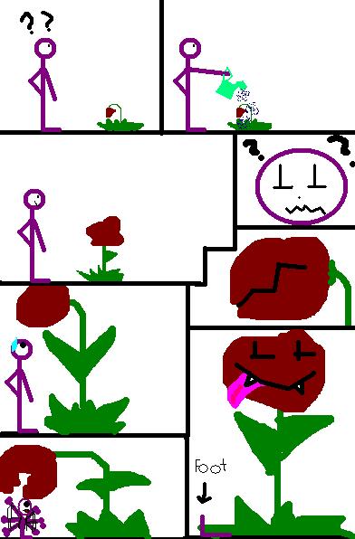 Why you should never water flowers.... by sesshomaru200000