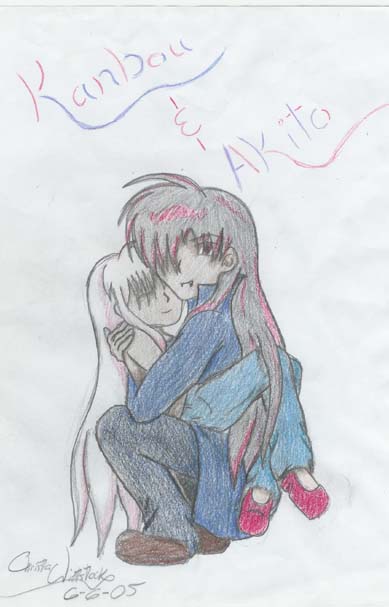 Kanbou and Akito by sesshys_gurl16
