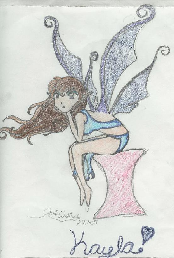 Kayla The Fairy! (old pic) by sesshys_gurl16