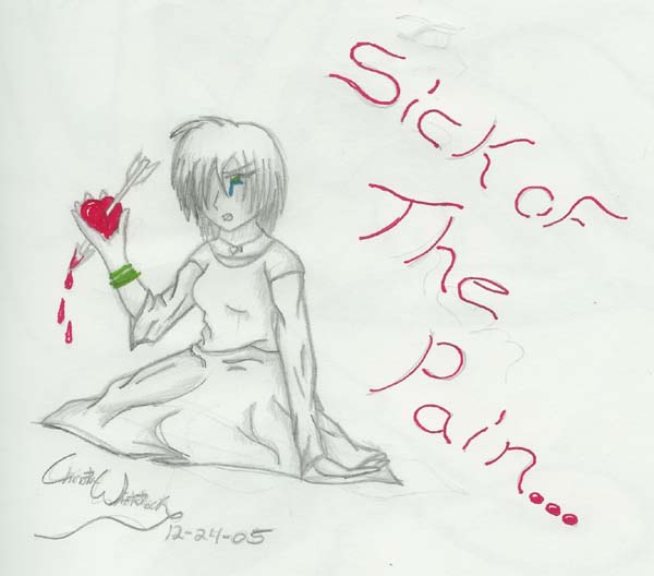 Sick Of The Pain by sesshys_gurl16