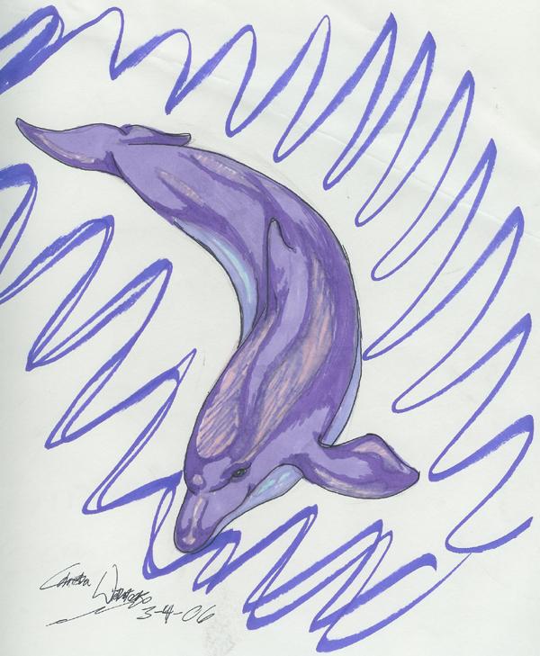Marker Dolphin by sesshys_gurl16