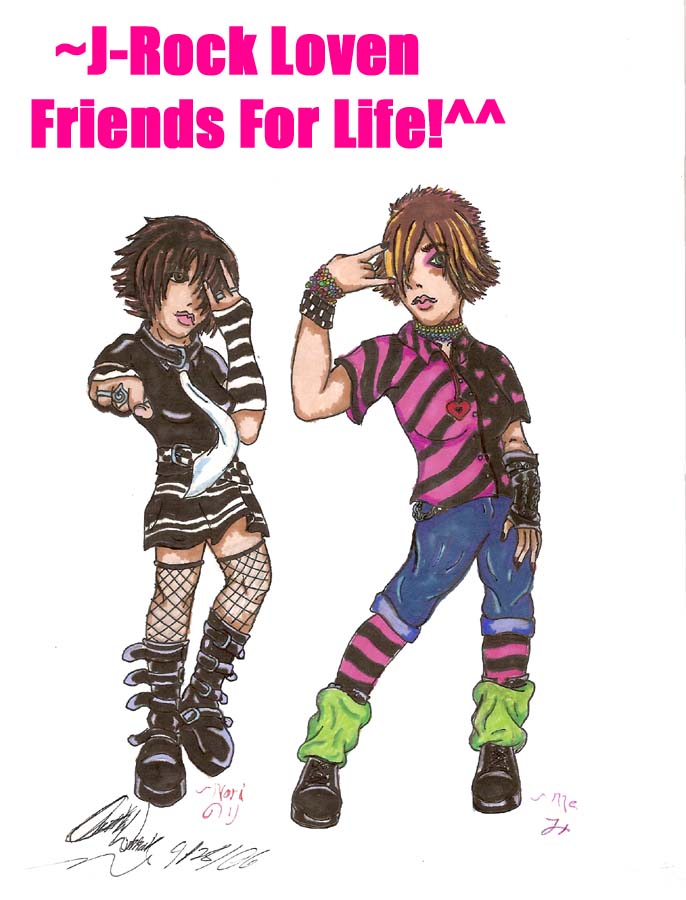 J-Rock Loven Friends For Life by sesshys_gurl16