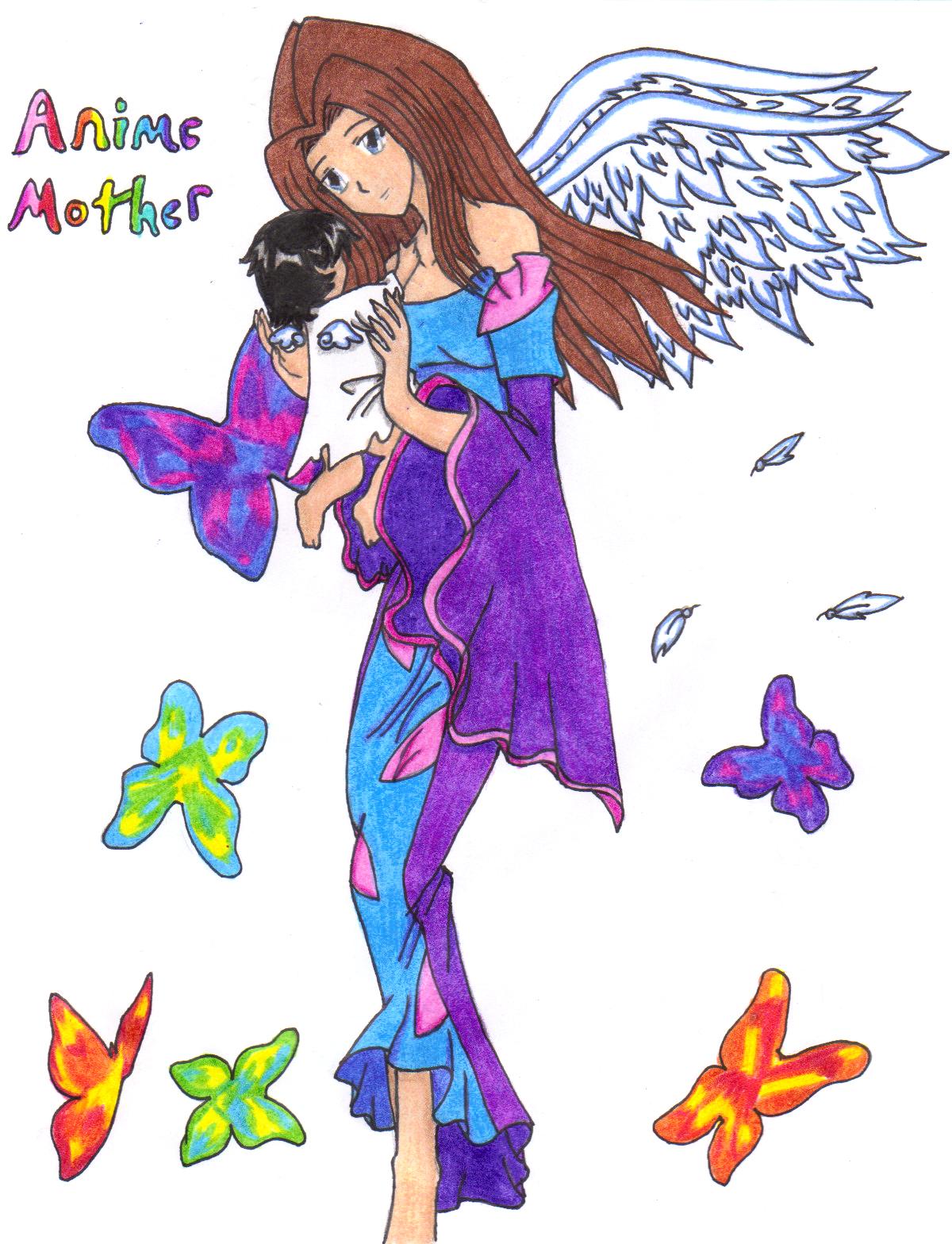 Anime Mother ( contest ) by setoXyamiKaiba4ever