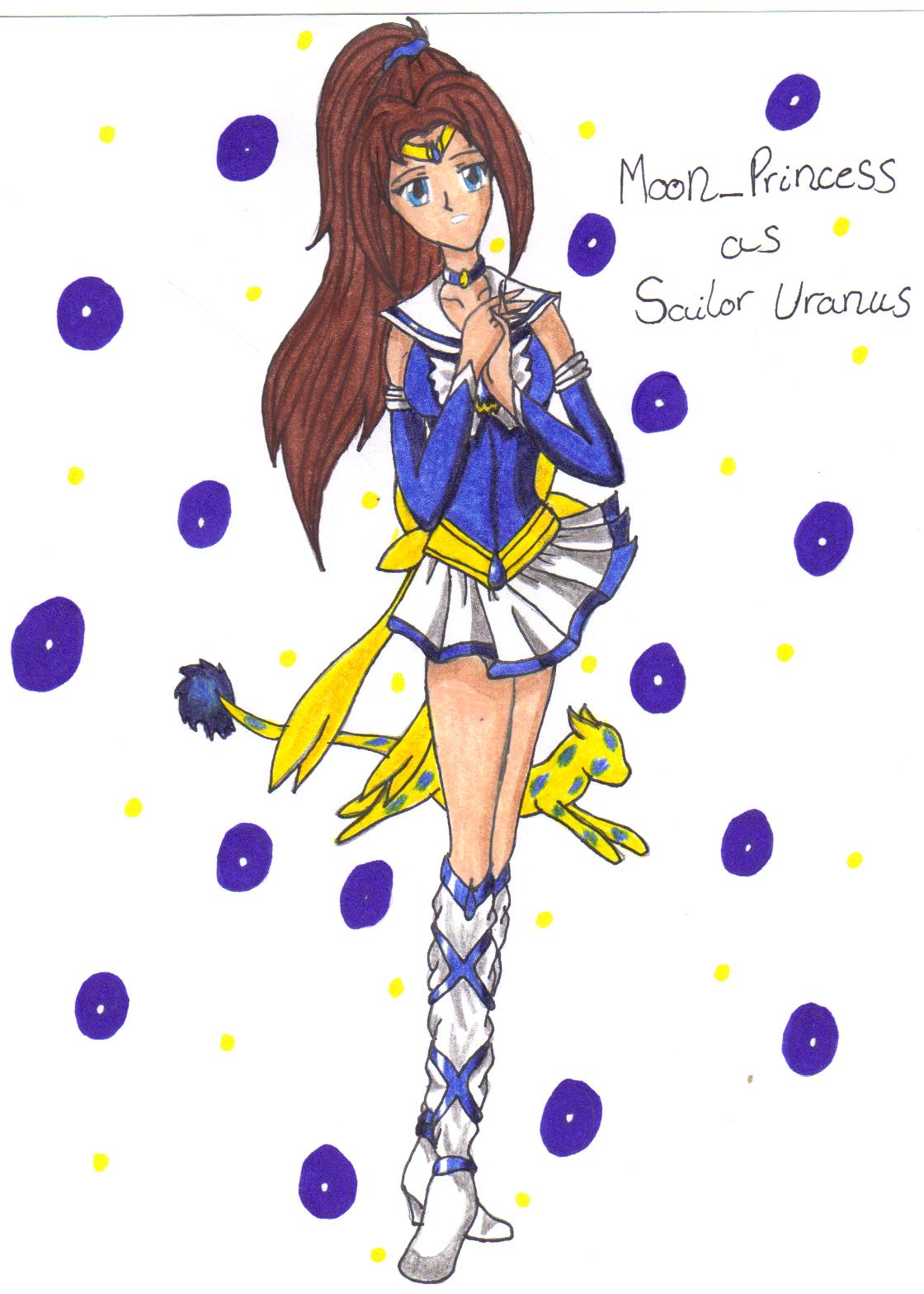 Moon_Princess as Sailor Uranus by setoXyamiKaiba4ever