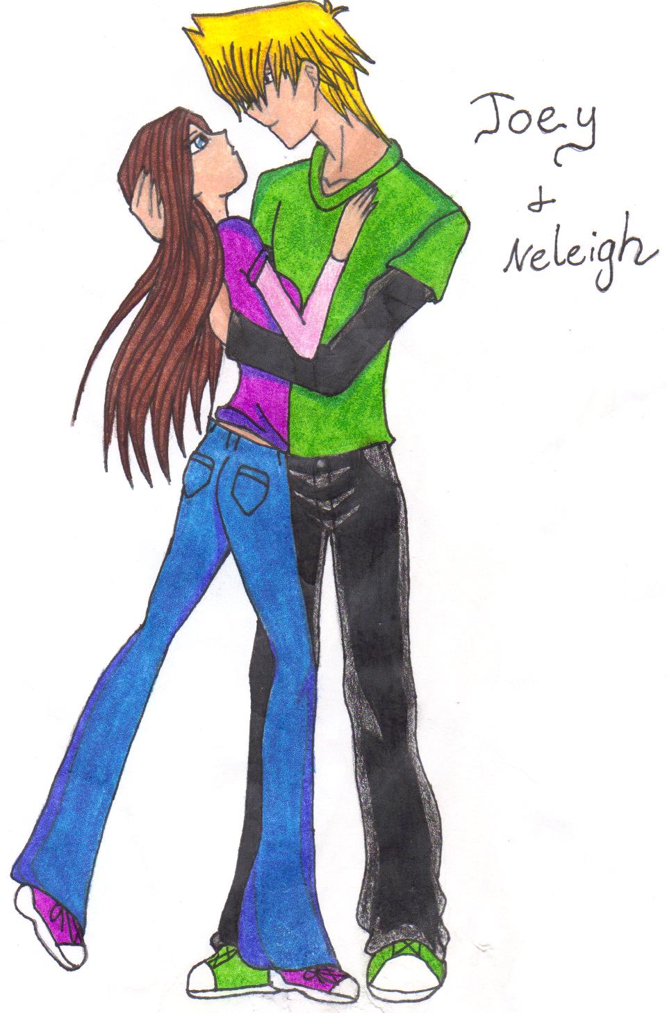 Neleigh &amp; Joey(request for FloraPendragon214) by setoXyamiKaiba4ever