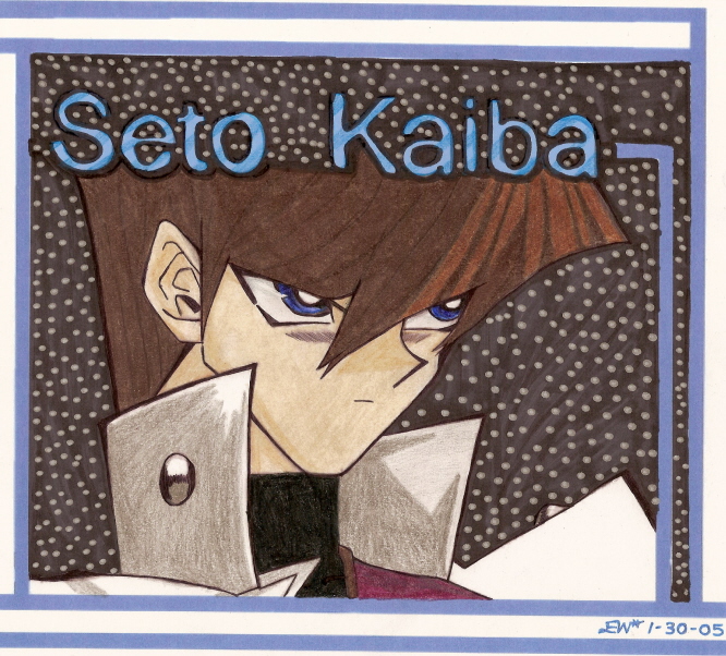 Seto with Dotted B.G. by seto_kaiba_has_wings