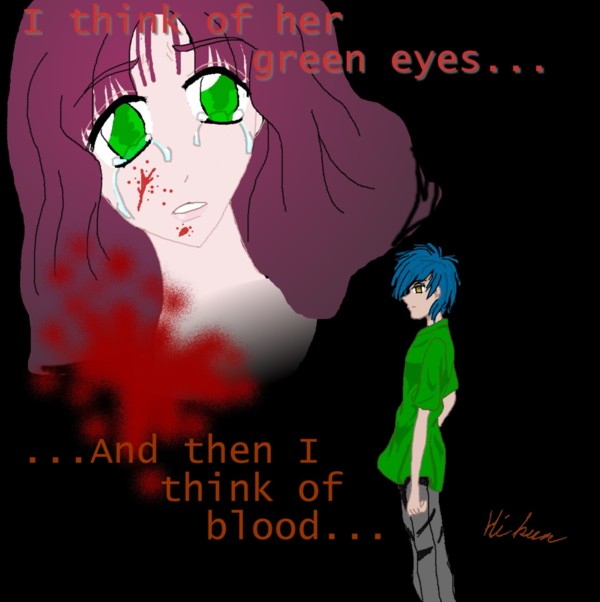 Sad Green Eyes by seven_add1
