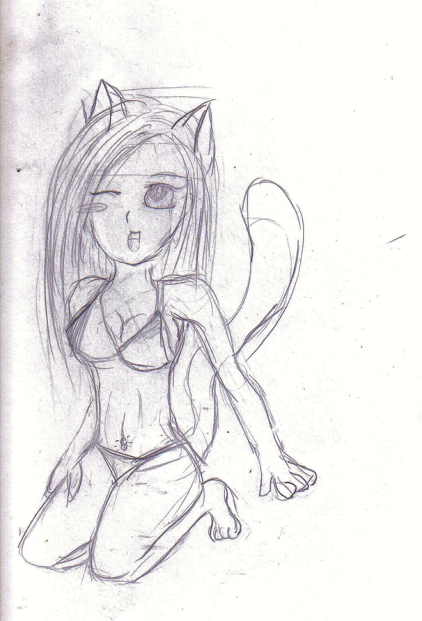 bikini(sketch) by sexxygirl93