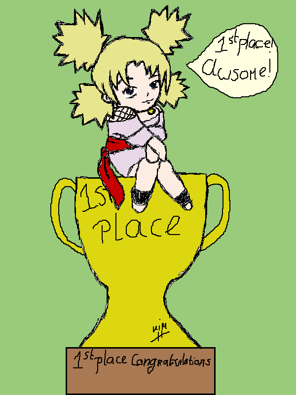 st place trophy by shadow-angel84