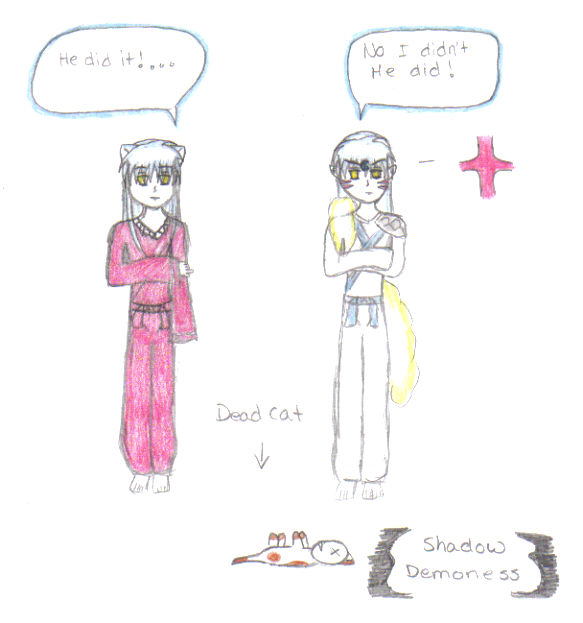 inuyasha and sesshomaru by shadow_demoness