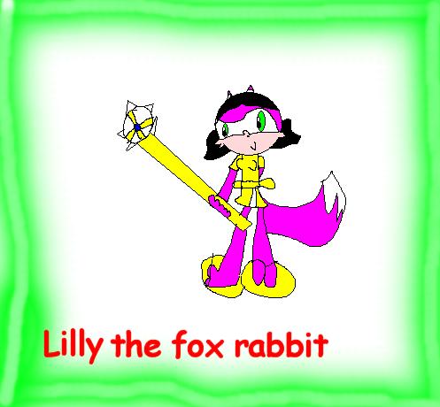 lilly the fox rabbit by shadow_kay_star